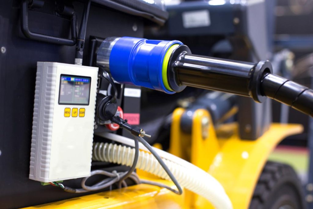 Hydrogen batteries for Electric Excavators